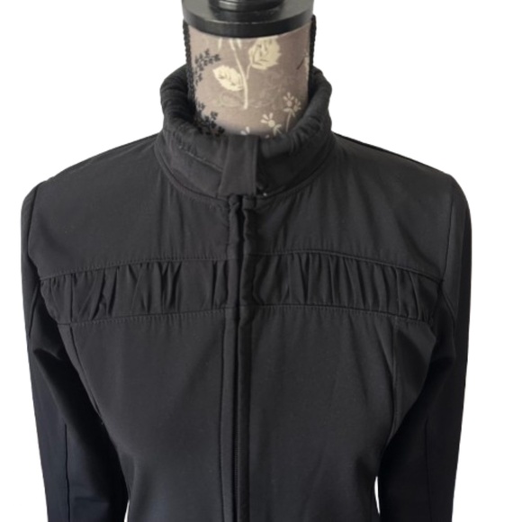 Mondetta Women's S/XS Black Fully Zip UP Windbreaker Rain Sporty Athletic Jacket - Picture 4 of 15